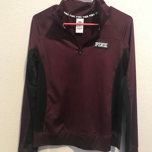 PINK Half-Zip Jacket